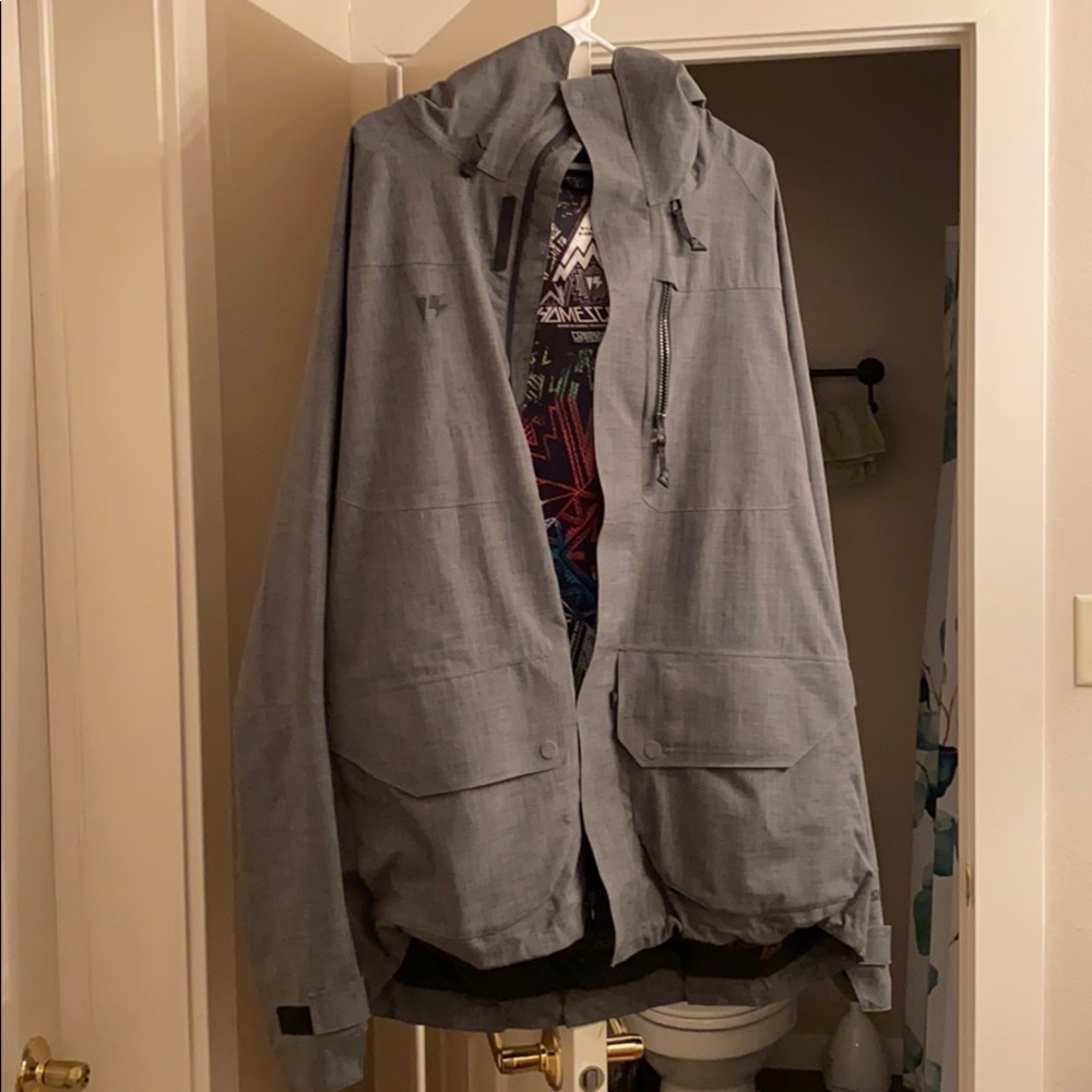 Ski snowboard jacket